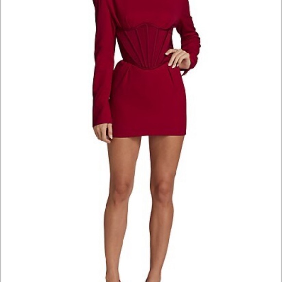 Layered bustier mini dress - Picture 8 of 11